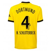Borussia Dortmund Nico Schlotterbeck #4 Replica Home Shirt 2023-24 Short Sleeve